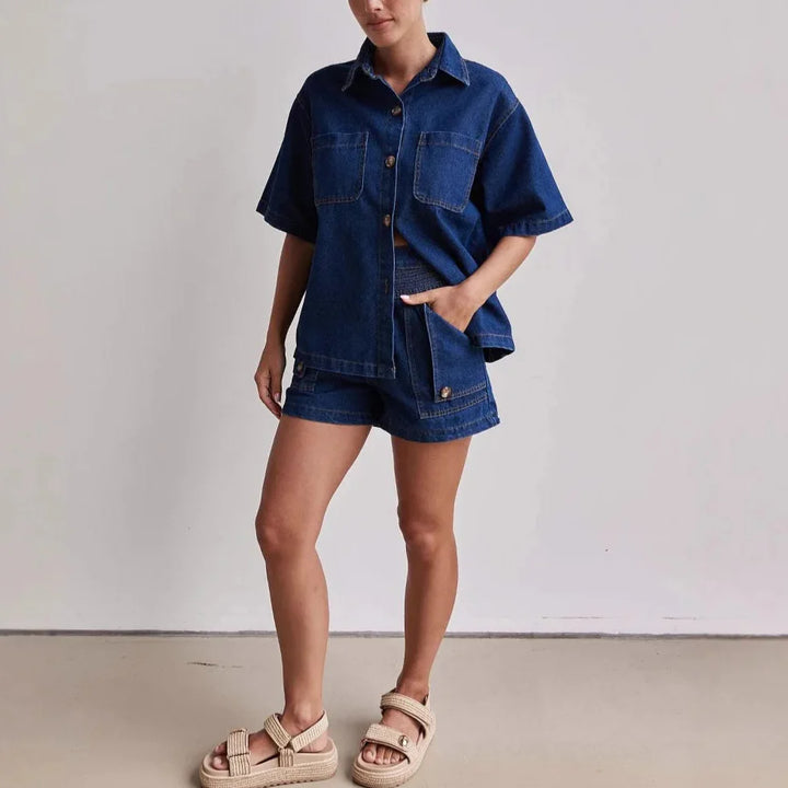 Duttini | 100% Cotton Denim Set