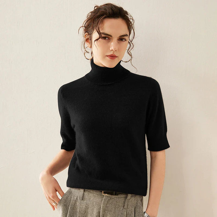 Duttini | Cashmere Turtleneck Tee
