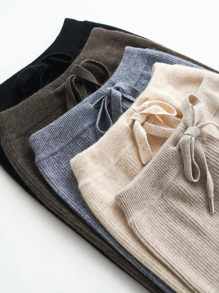 Duttini | Wool Wide Leg Pants for Women