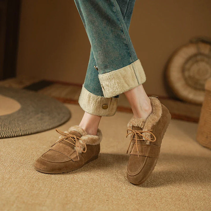 Duttini | Suede Wool Moc Boots
