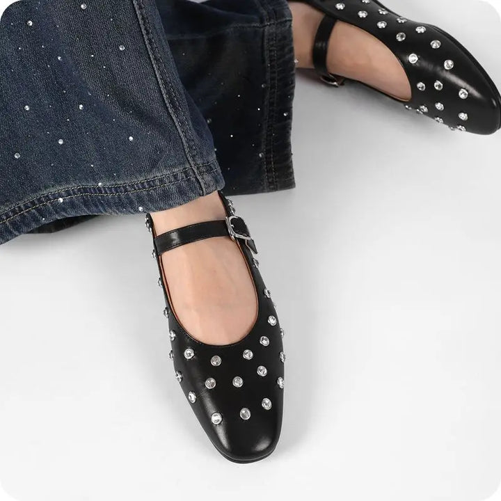 Duttini | Studded Mary Janes