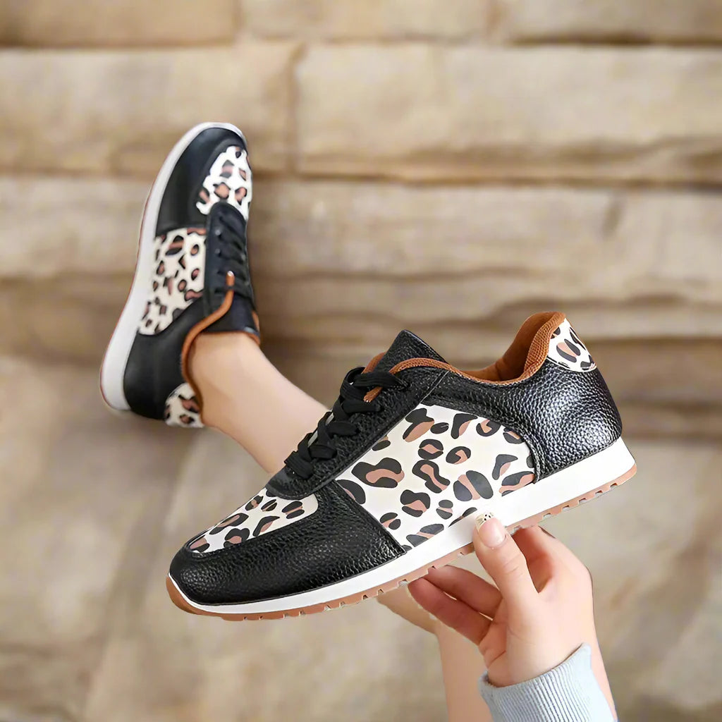 Duttini | Leopard Print Runners