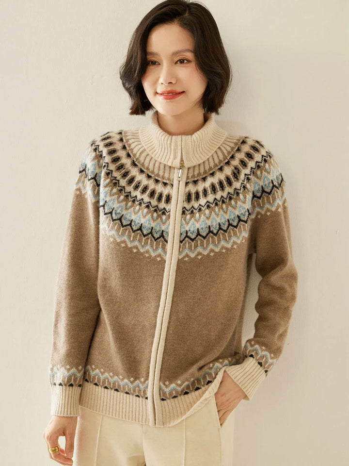 Duttini | Cashmere Zip-Up