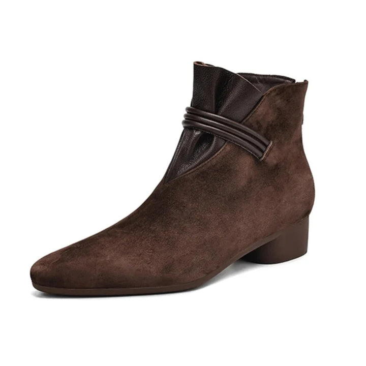Duttini | Italian Crest Suede Boots