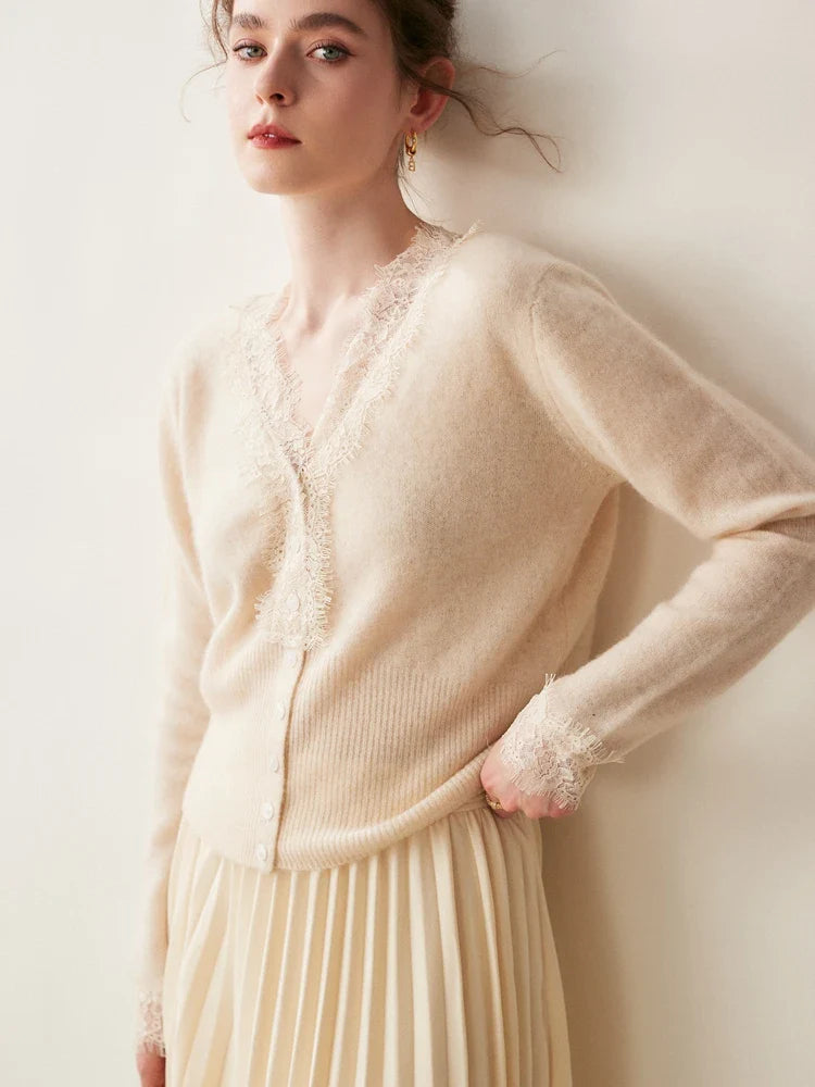 Duttini | Lace Cardigan