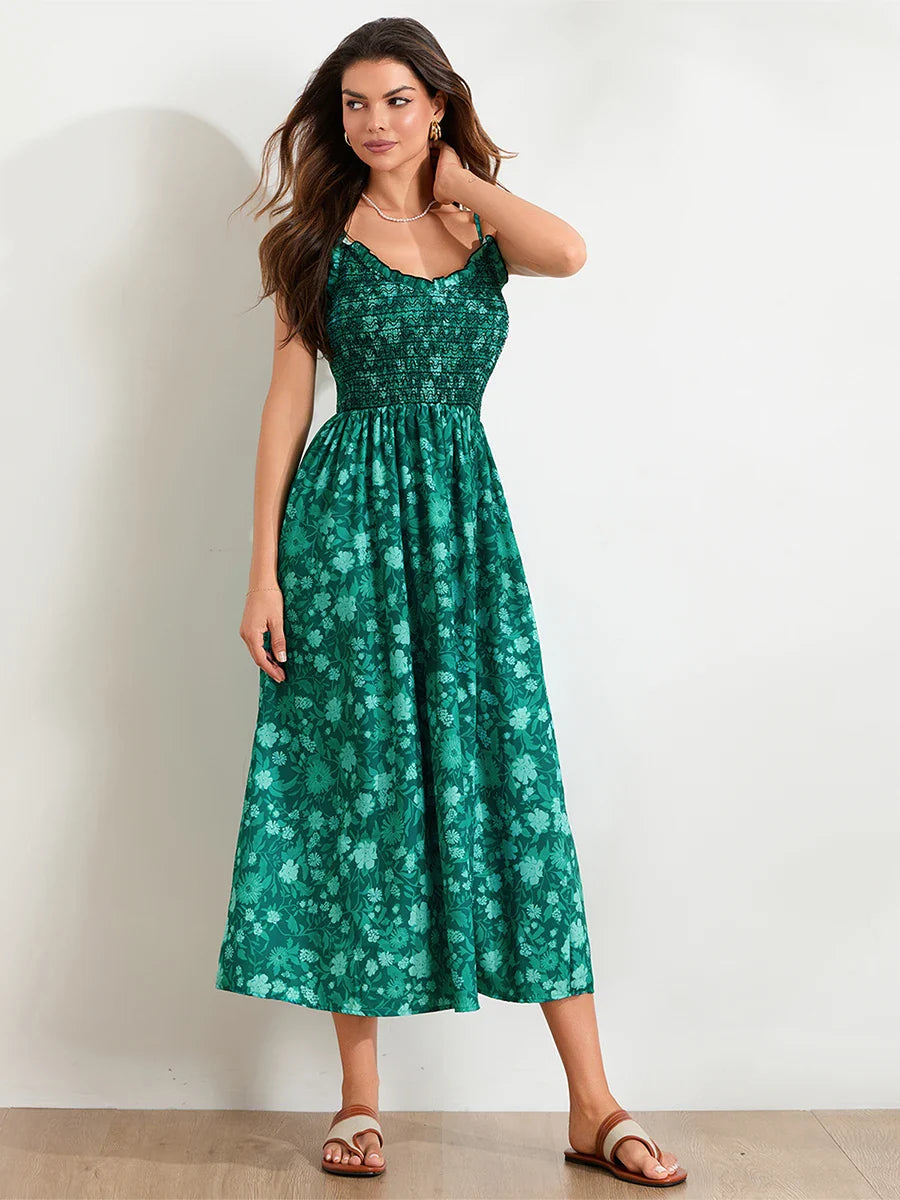Duttini | Floral Maxi Dress