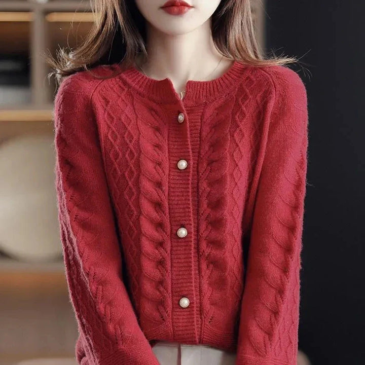 Duttini | Pearl Button Cardigan
