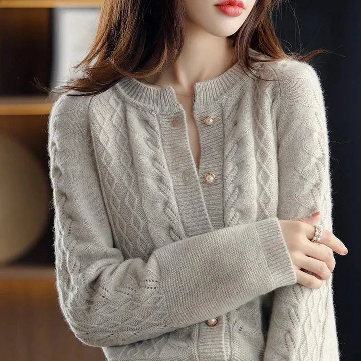 Duttini | Pearl Button Cardigan