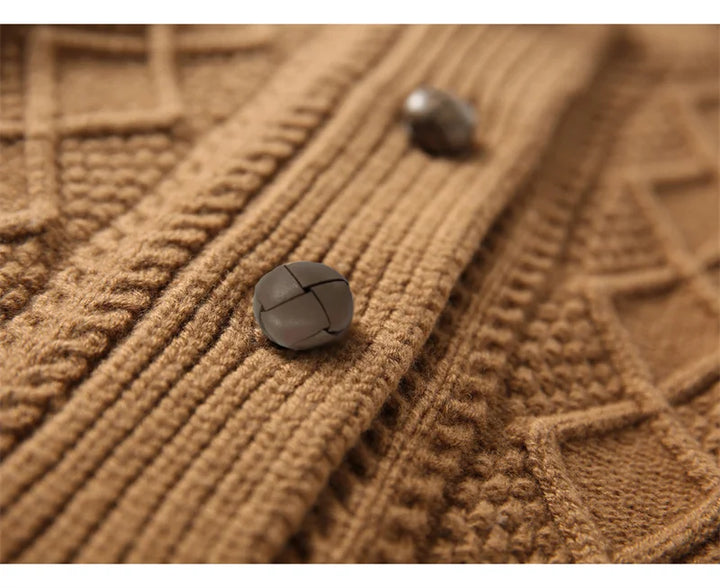 Duttini | Cable Knit Cardigan