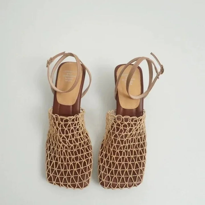 Duttini | Mesh Weave Heels