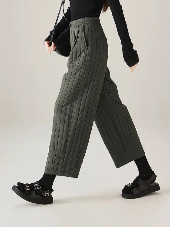 Duttini | Cotton Wide-Leg Pants