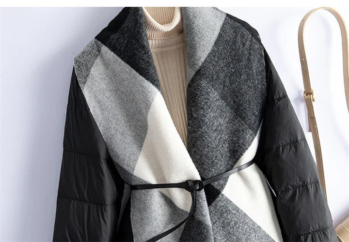 Duttini | Wool-Panel Down Coat