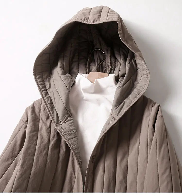 Duttini | Quilted Hooded Coat