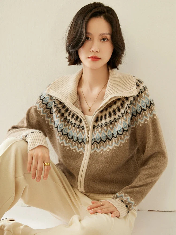 Duttini | Cashmere Zip-Up