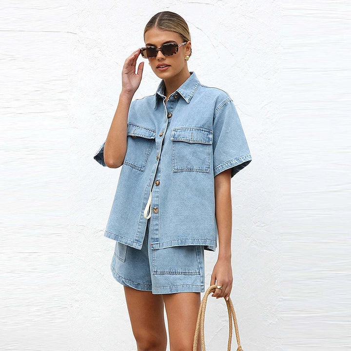 Duttini | Denim 2-Piece Set