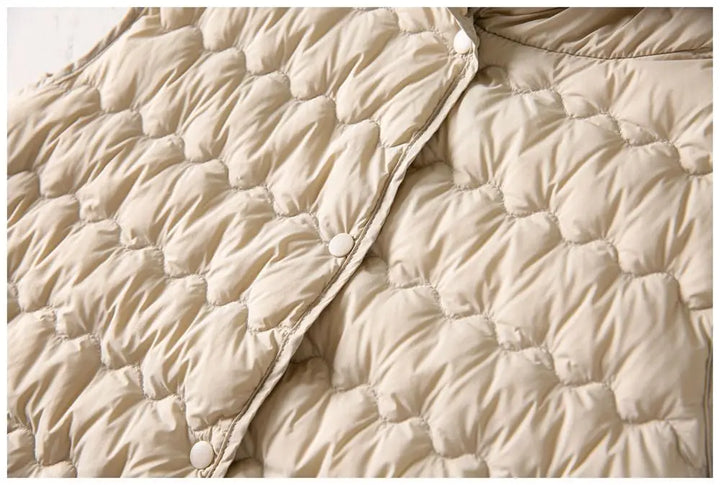 Duttini | Puffer Vest in Gold