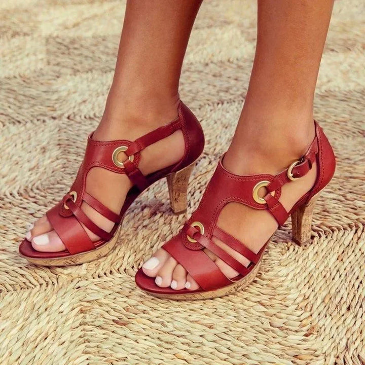 Duttini | Comfort-Fit Structured Ankle Strap for All-Day Comfort