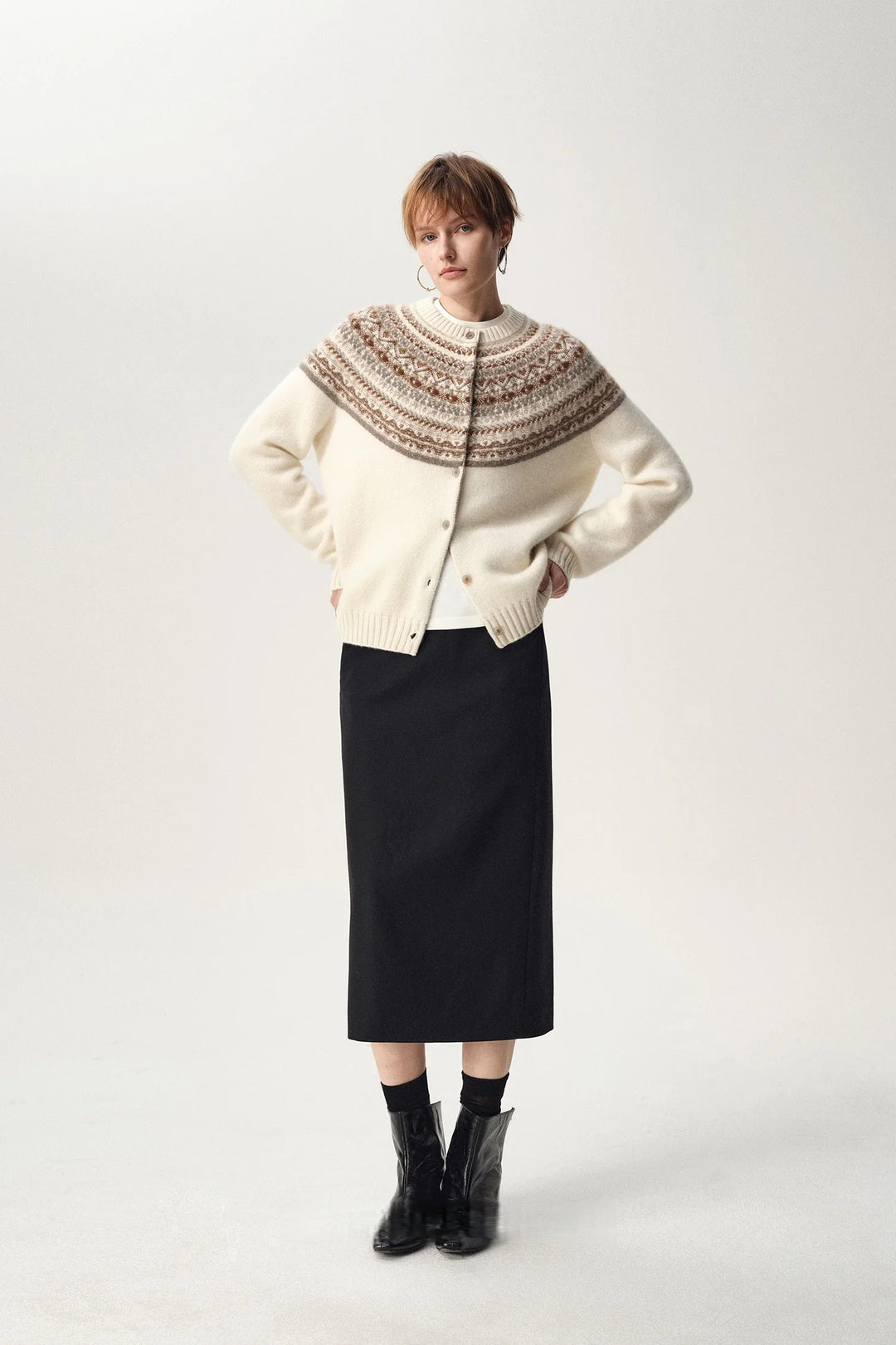 Duttini | Fair Isle Cardigan