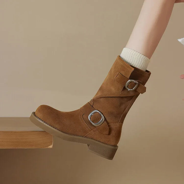 Duttini | Fair Isle Buckled Tredders