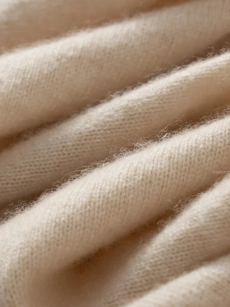 Duttini | Cashmere Pullover with Scarf Collar