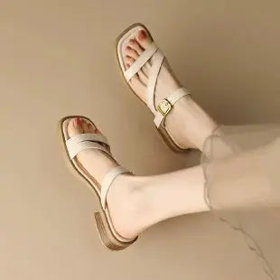 Duttini | Strap Slide Sandals