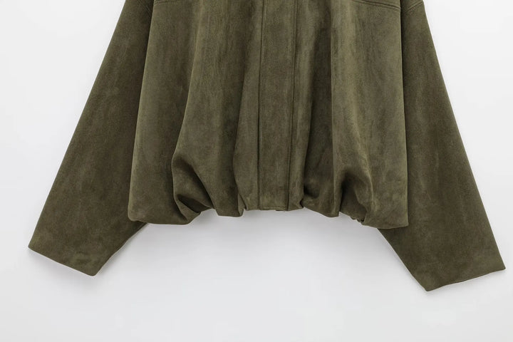 Duttini | Women's Suede Bomber
