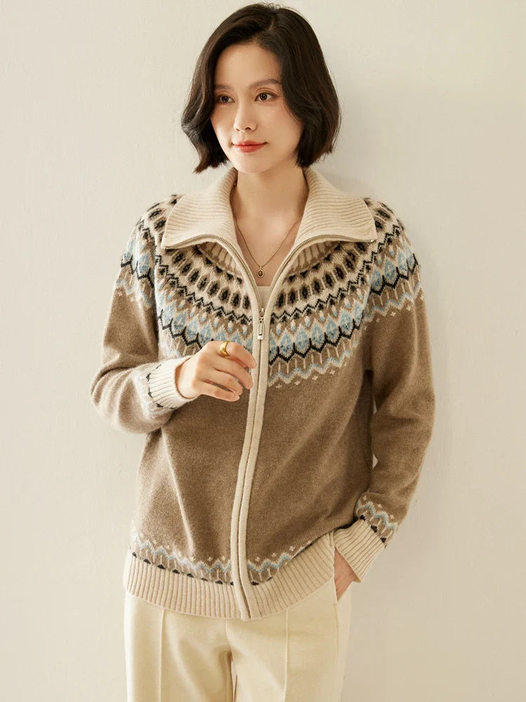 Duttini | Cashmere Zip-Up