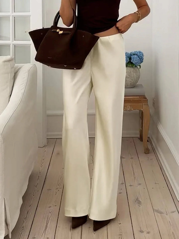 Duttini | Silk-Feel Lounge Trousers for Women