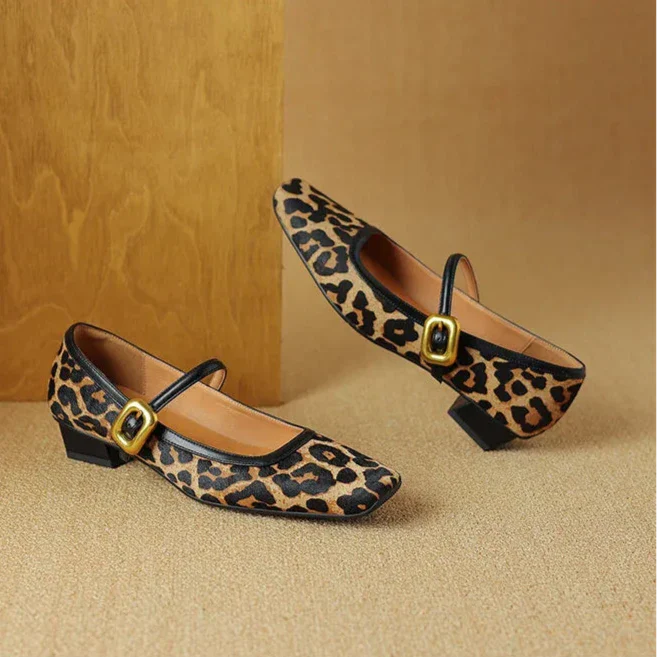 Duttini | Leopard Mid-Heels