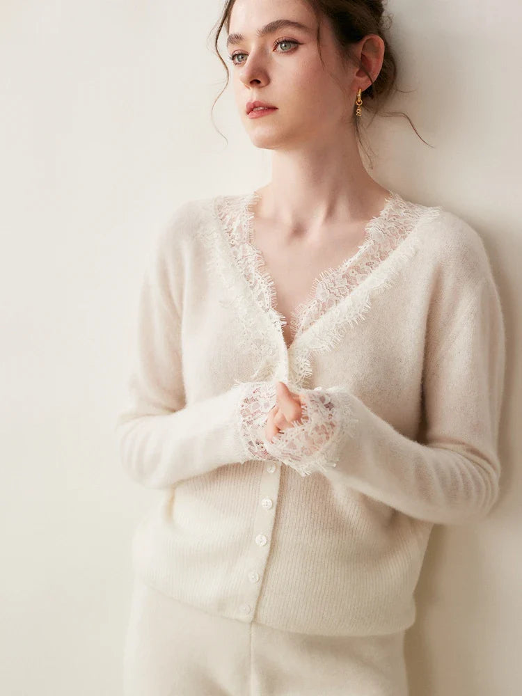 Duttini | Lace Cardigan