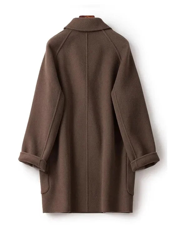 Duttini | Wool Herringbone Coat