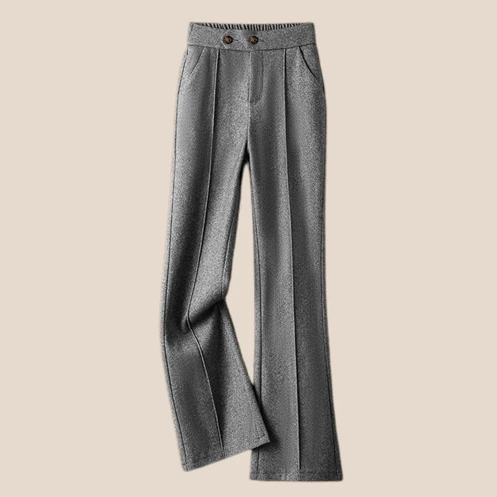 Duttini | Wool-Blend Flare Trousers
