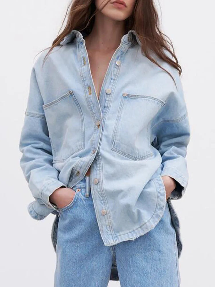 Duttini | Casual Denim Jacket for Women