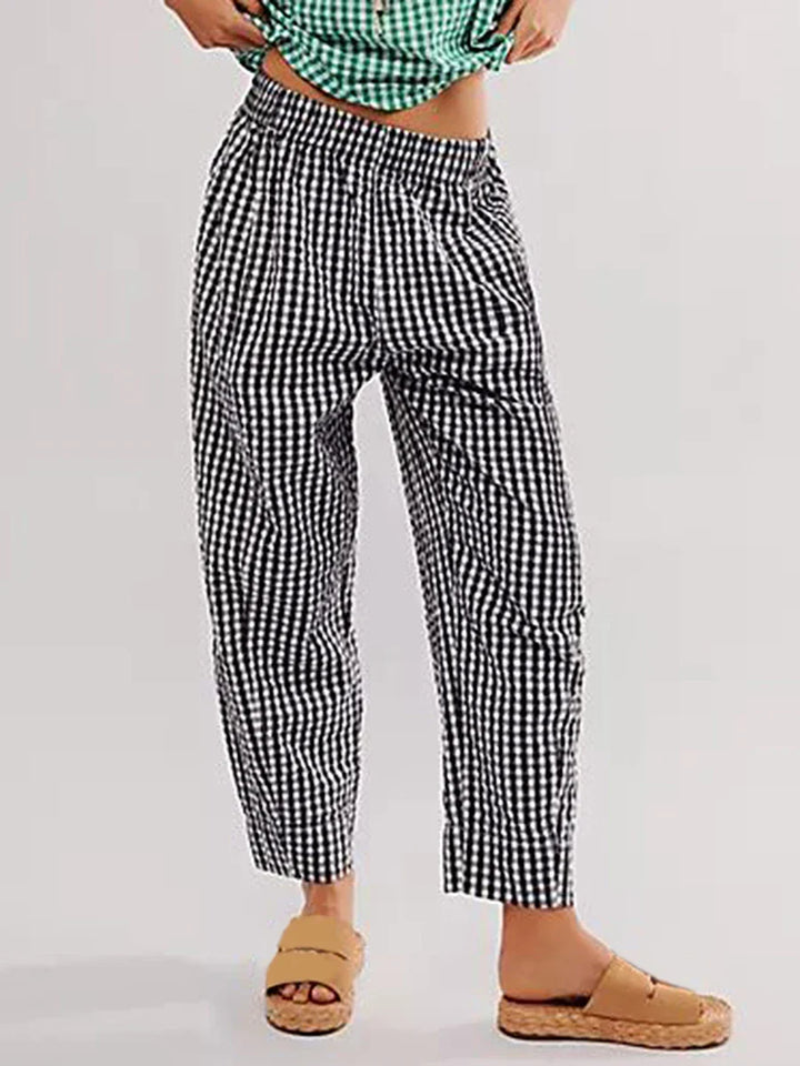 Duttini | Lounge Pants for Women in Soft Fabric, Relaxed Fit, Black