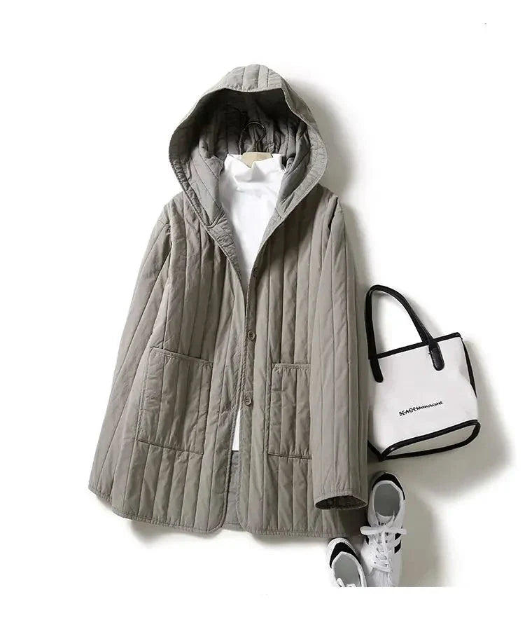 Duttini | Quilted Hooded Coat