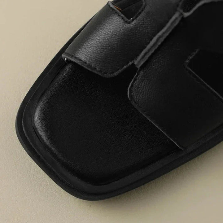 Duttini | Leather Heeled Sandals
