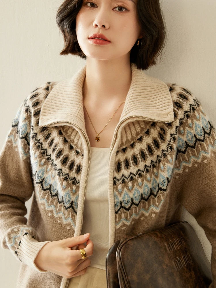 Duttini | Cashmere Zip-Up