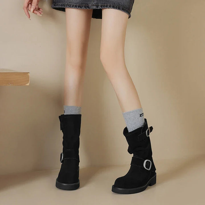 Duttini | Fair Isle Buckled Tredders