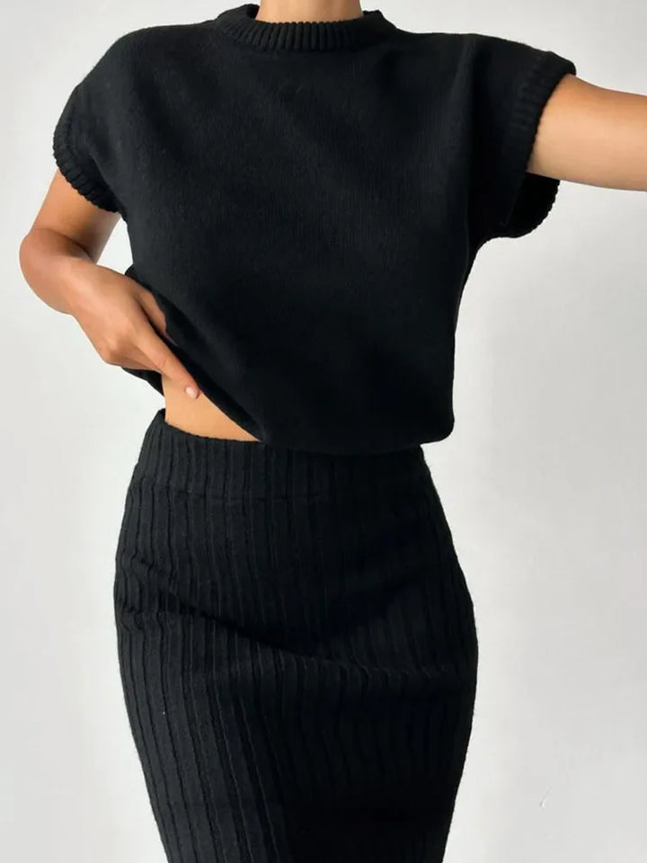 Duttini | Rib Sleeveless Set