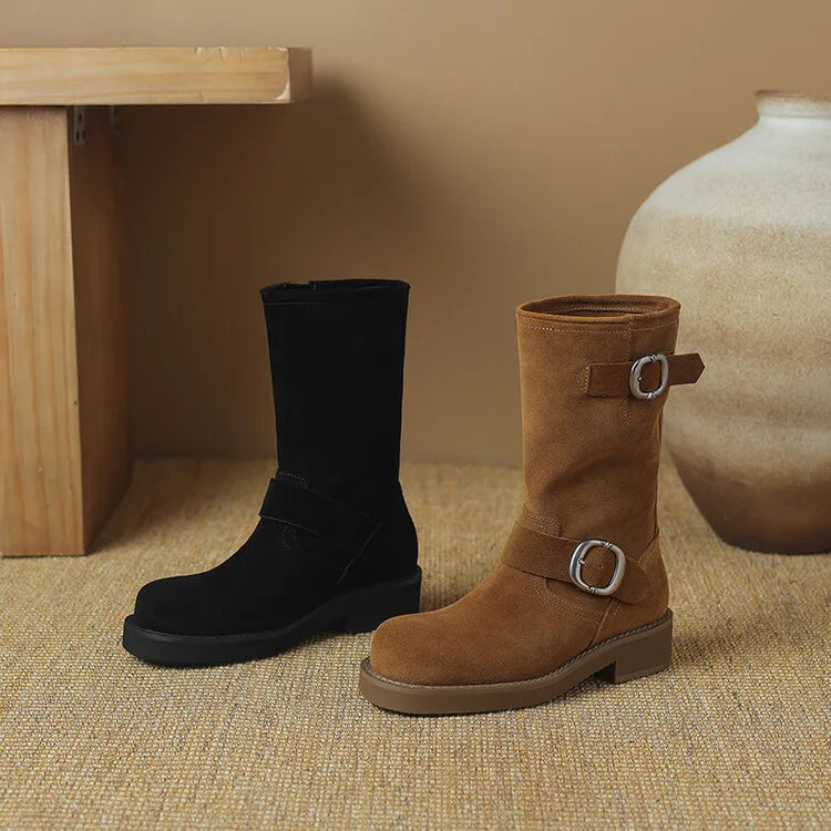 Duttini | Fair Isle Buckled Tredders