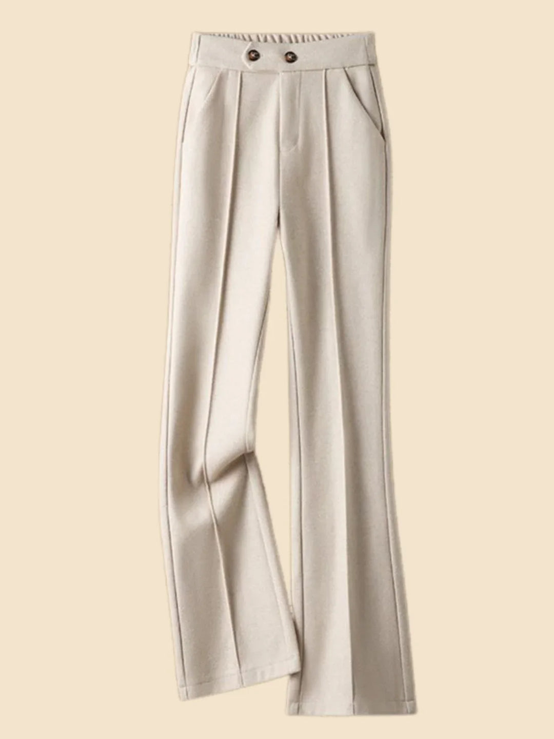 Duttini | Wool-Blend Flare Trousers