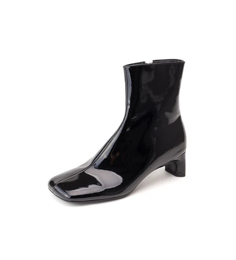 Duttini | Calf Hair Ankle Boots