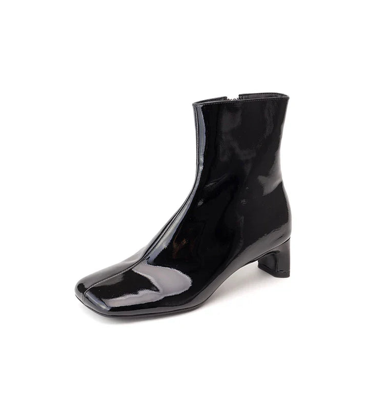 Duttini | Calf Hair Ankle Boots