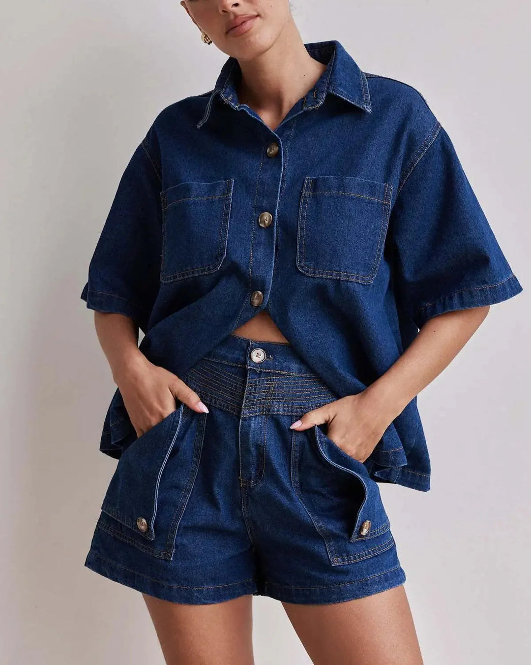 Duttini | 100% Cotton Denim Set