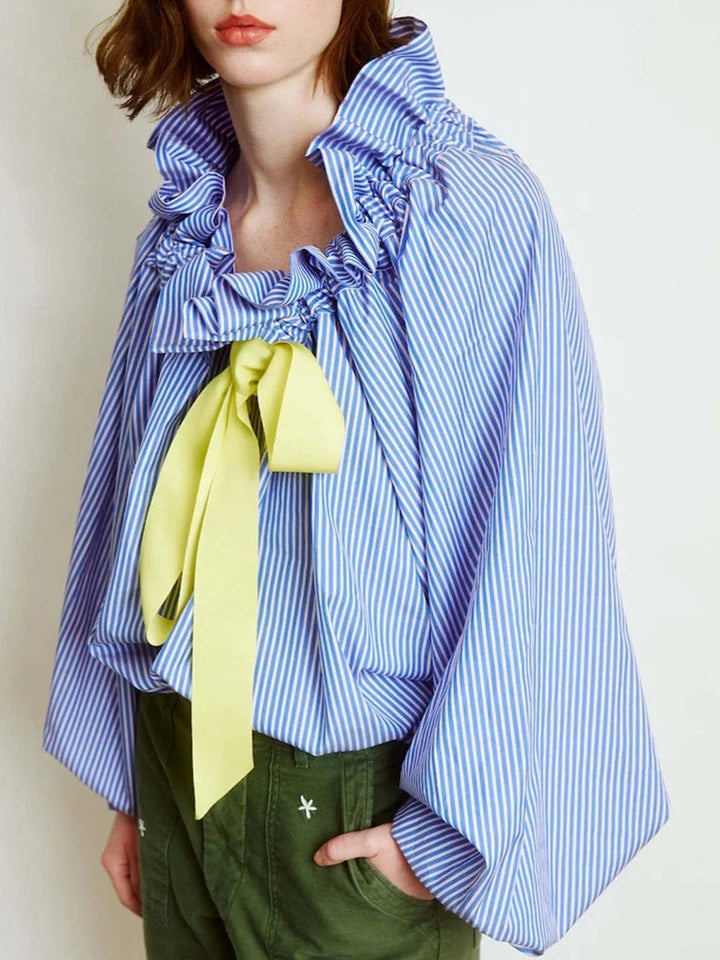 Duttini | Puffed Cotton Blouse