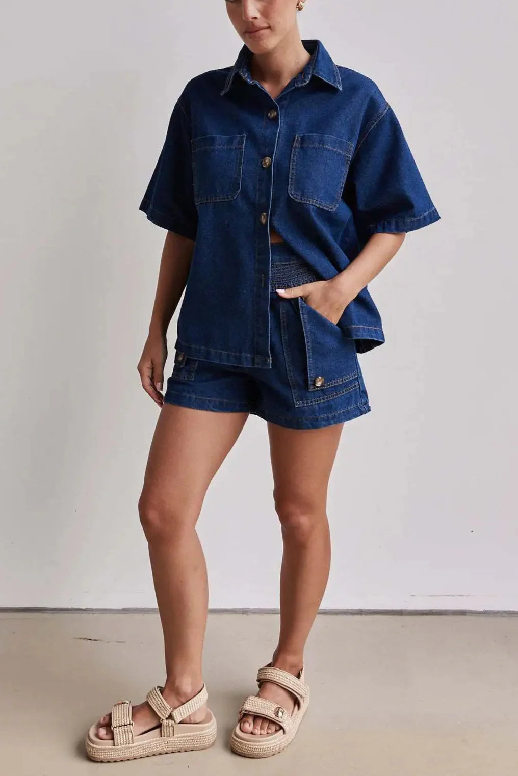 Duttini | 100% Cotton Denim Set
