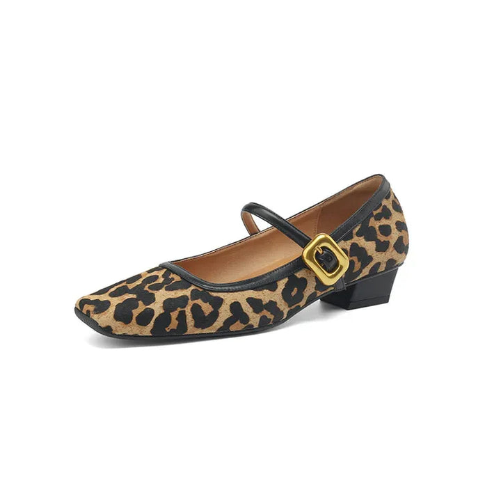 Duttini | Leopard Mid-Heels