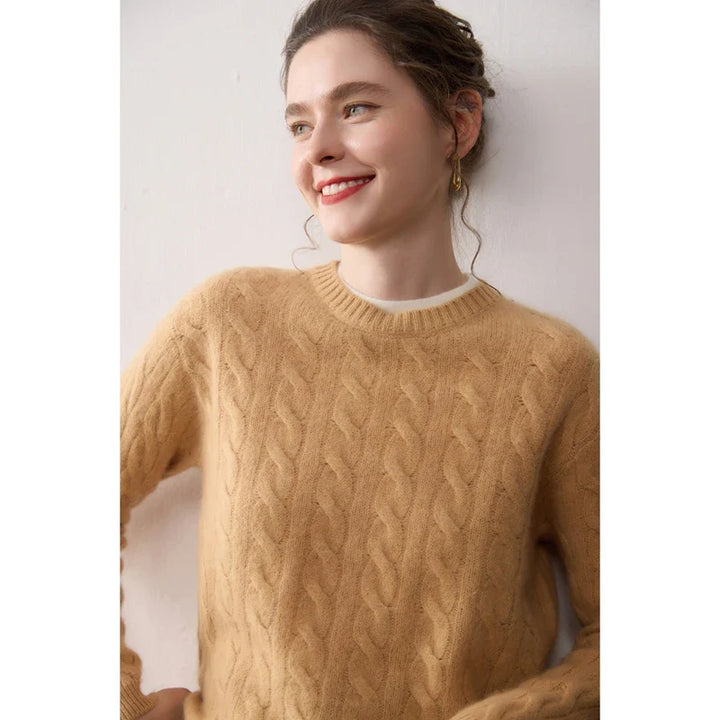 Duttini | Cable Cashmere Sweater