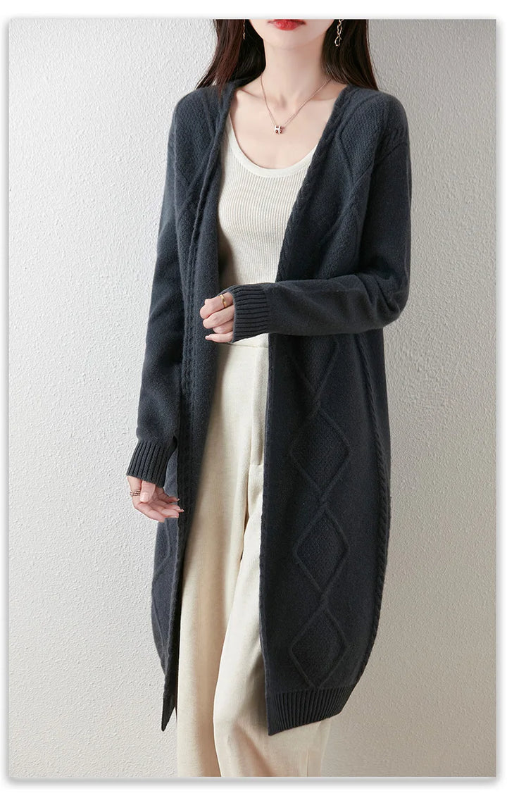 Duttini | Cable-Knit Cardigan