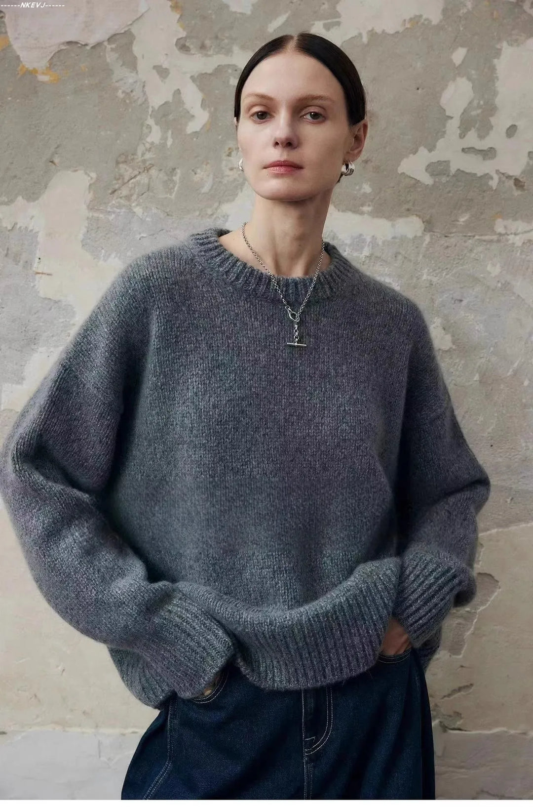 Duttini | Pure Cashmere Oversized Sweater
